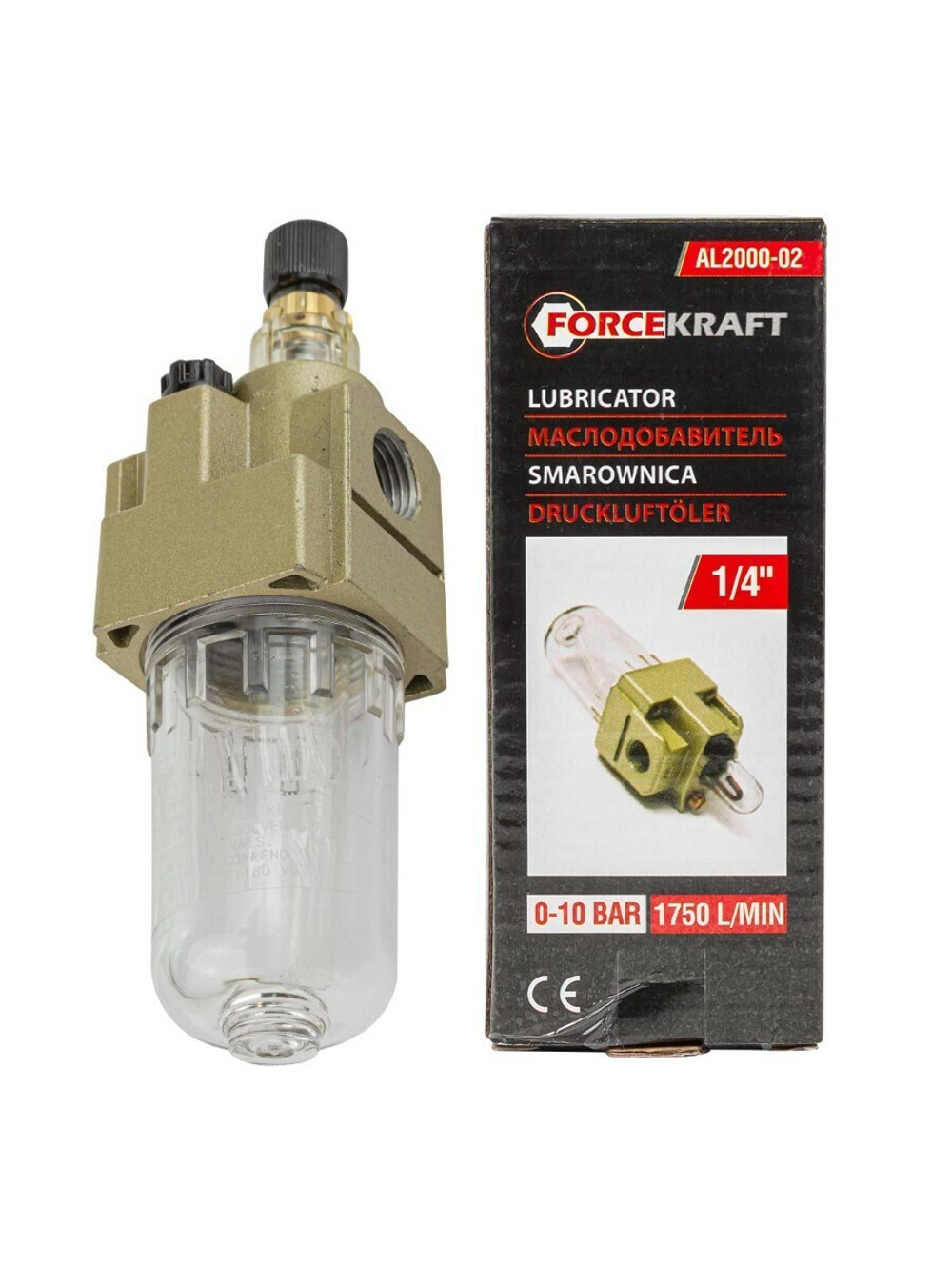 Маслодобавитель 1/4'' FORCEKRAFT FK-AL2000-02