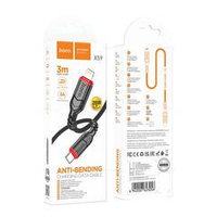 Кабель Type-C на Lightning Hoco X59 3m (black)
