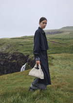 Сумка Polene Numero Neuf EDITION TEXTURED CHALK