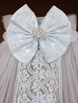 Балдахин с кружевом и брошью "Версаль"