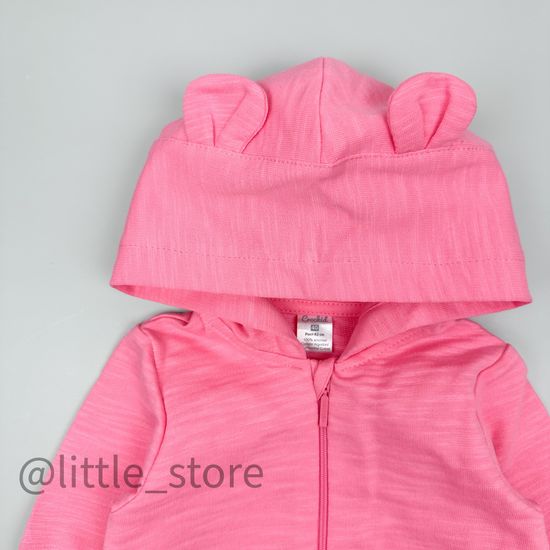 Комбинезон из футера, Клубничное суфле