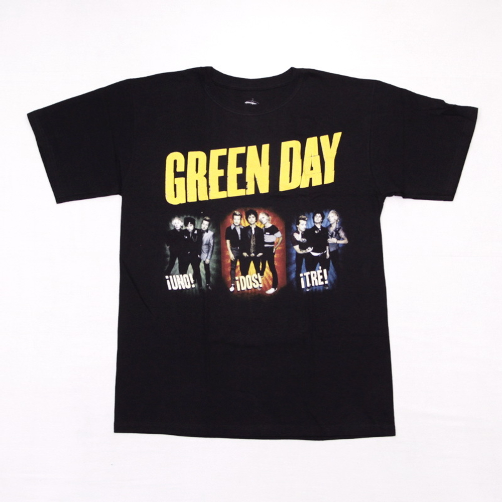 Футболка Green Day ( ¡Uno! ¡Dos! ¡Tré! )