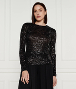 Блузка PAILLETTES DKNY - черный(D2G4A119)