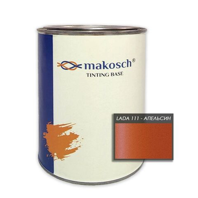 Автоэмаль makosch/LADA Granta 111, Базовая эмаль, оранжевый, металлик, 800мл.
