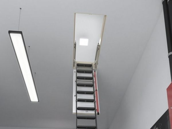 Металлическая чердачная лестница LMP