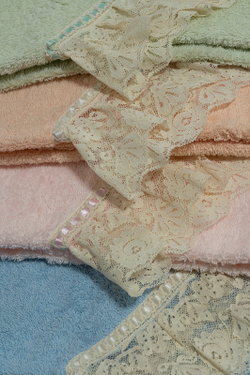 Набор полотенец 3шт Palombella Verushka Pesca персиковый