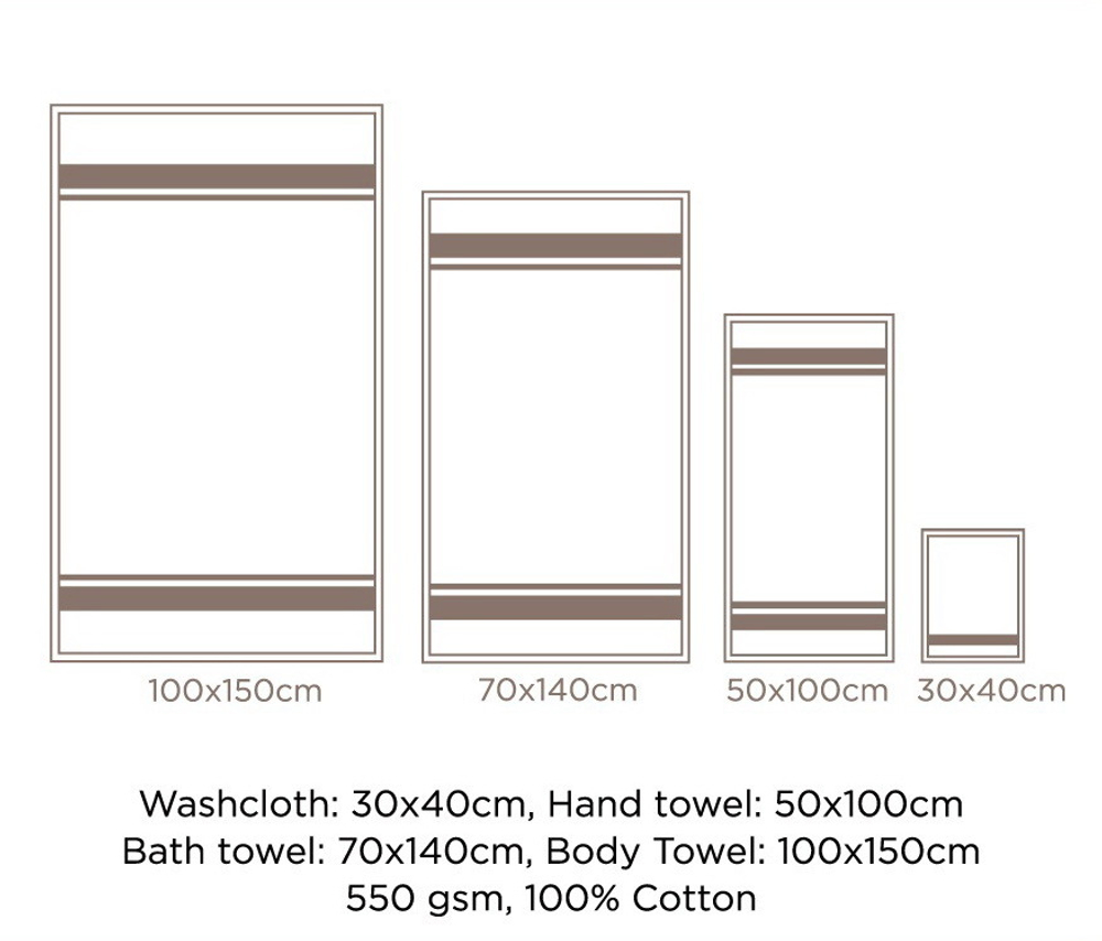 Полотенце 40х30 Hamam Pera белое