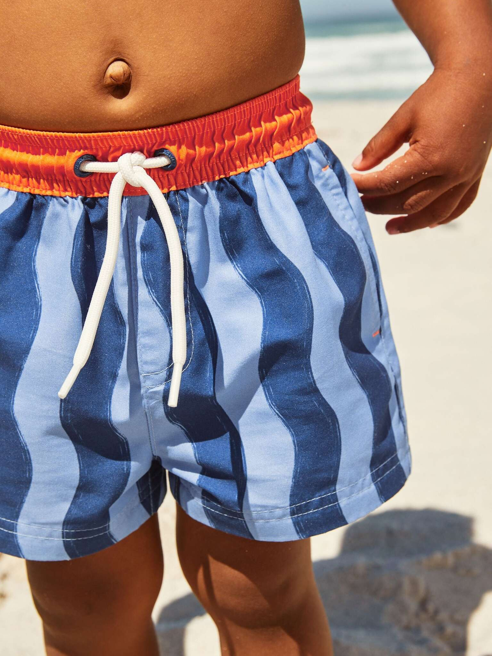 Плавки для мальчика Next E22-281, Синий, Оранжевый