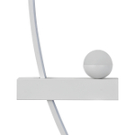 Настенный светодиодный светильник 15Вт, 1100Лм, 3000K, Ra>80, металл/силикон, белый