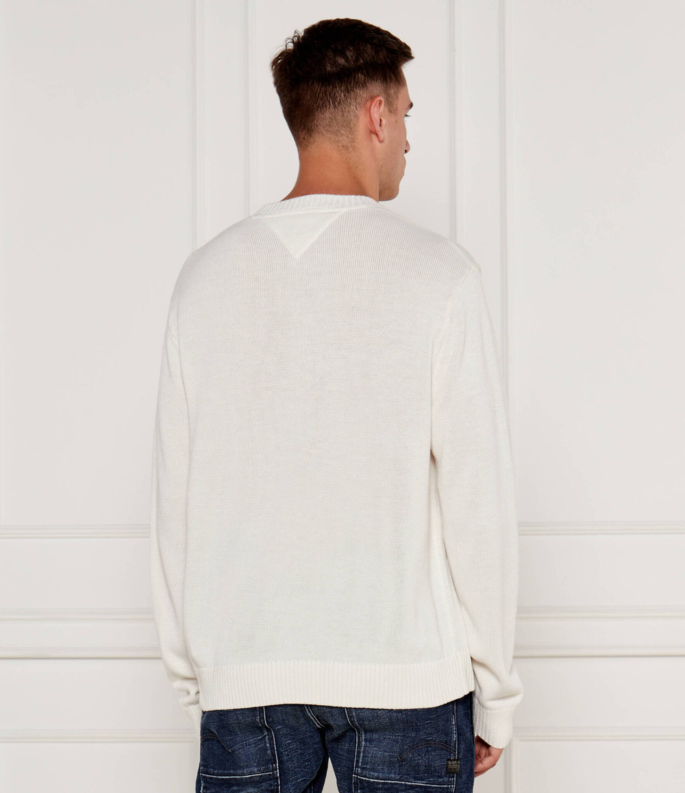 Свитер Tommy Jeans - белый(DM0DM20706)