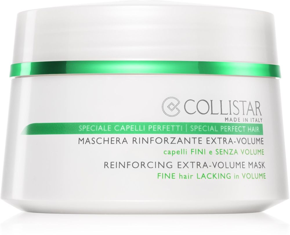 Collistar Special Perfect Hair Reinforcing Extra-Volume Mask укрепляющая маска для придания объема