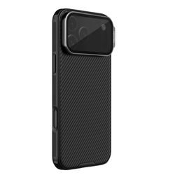 Чехол черного цвета на iPhone 17 Pro Max, серия CamShield Prop Case (версия с тонированной крышкой объектива) от Nillkin