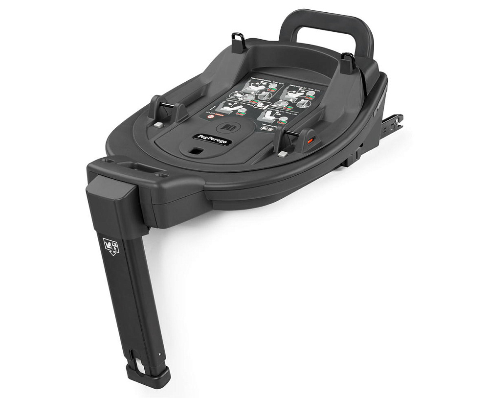 Автокресло Peg Perego Viaggio Giro (9-18 кг) с базой 360 Isofix Crystal Black