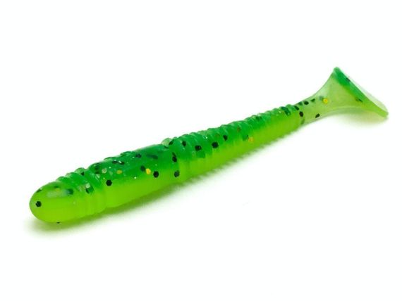 Виброхвосты съедобные LJ Pro Series TIOGA 2.4in(6,2 см), цв. T18, 9 шт.