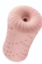 Телесный мастурбатор большого размера с функцией пенетрации (Цвет: телесный)