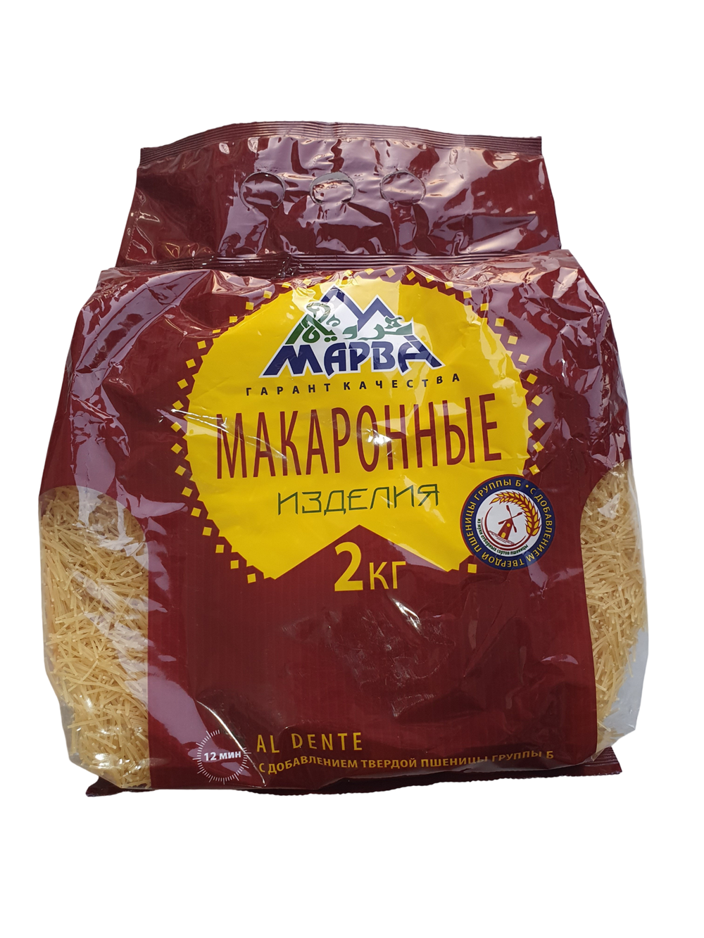 Макароны МАРВА Паутина 2кг