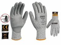 Перчатки полиуретановые для защиты от порезов XL INGCO HGCG01-XL INDUSTRIAL