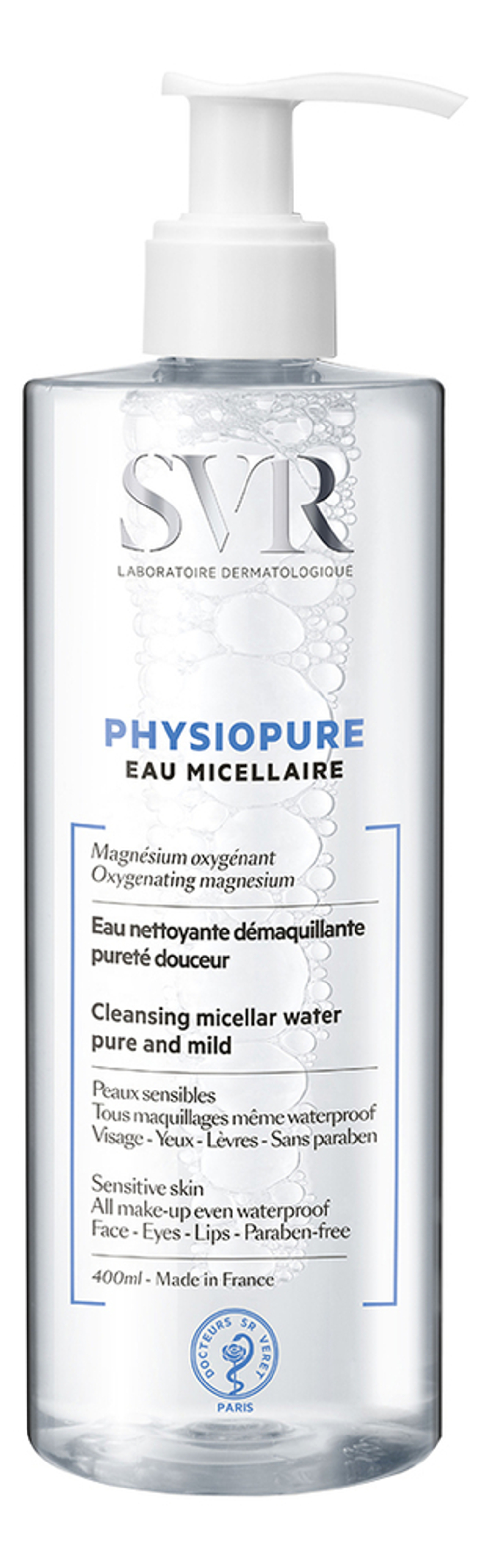 СВР Физиопюр Вода Мицеллярная SVR Physiopure Eau Micellaire 400 мл