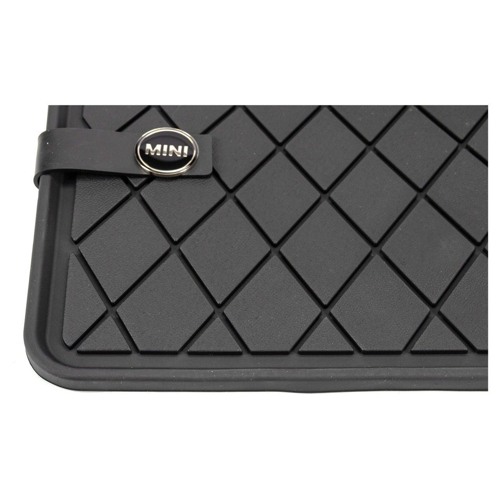 Коврики всепогодные MINI F57/55/56/65/66/67 передние (2 шт) ESSENTIAL-BLACK (=51475B50A81)