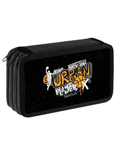 Пенал 3 отделения 19х11 ламинированный картон (ПК12-П110002)