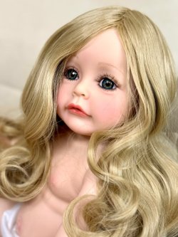Кукла Реборн виниловая 55см без одежды (FA-028W)