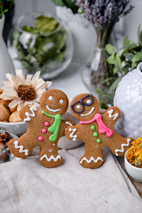 Печенье Новогоднее Имбирный человечек Бенье 5шт