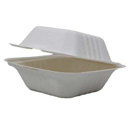 Ланч-бокс ТФ Tambien ECO 150х150х78 мм для бургера, белый