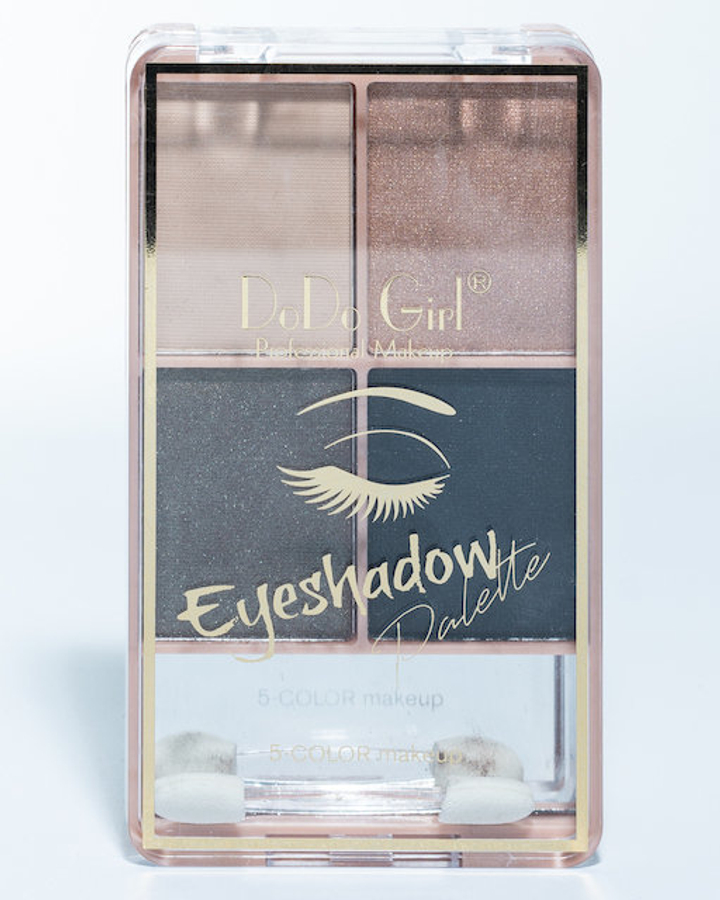 Тени для век с зеркалом DoDo Girl Eyeshadow Palette 4 цв. тон 04