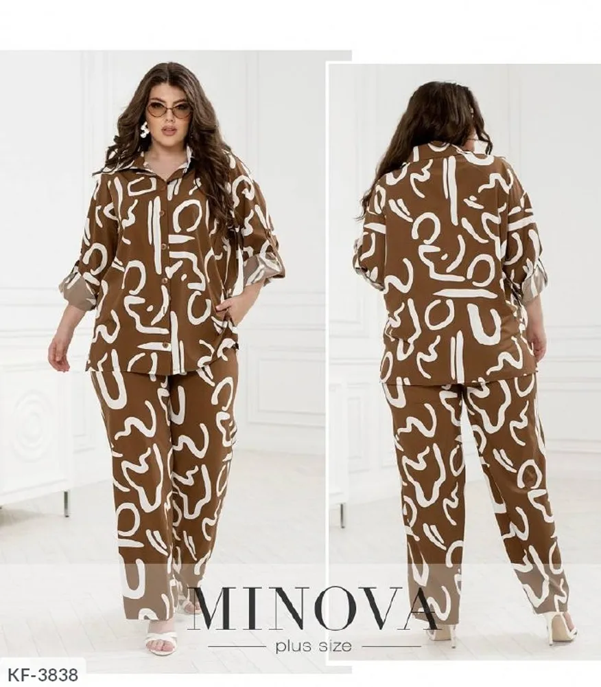 Костюм KF-3836 Фабрика Моды