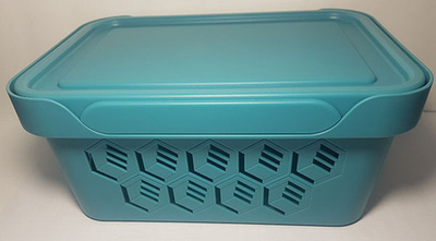 Ящик с крышкой Универсал. DELUXE 270*190*120мм.4,6л.