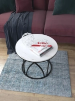 Журнальный стол Тюльпан - ЧЗБГ - МДФ в ПВХ