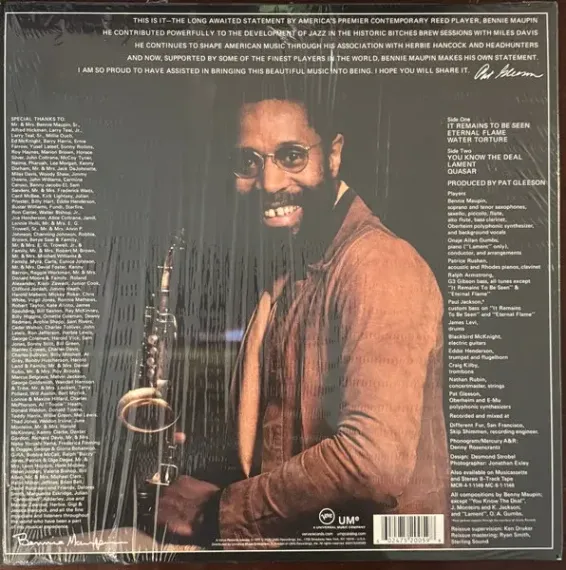 Bennie Maupin – Slow Traffic To The Right - LP