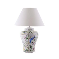 Настольная лампа с абажуром "Волшебный сад"