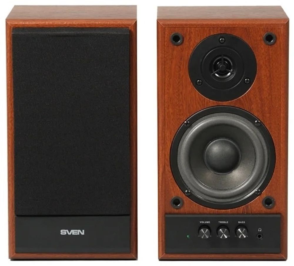 Компьютерные колонки SVEN SPS-702 Walnut коричневый