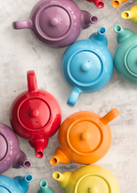 Чайник заварочный bright colours 1,1 л красный