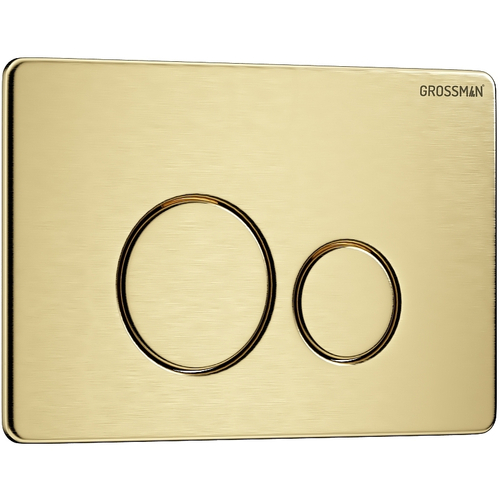 Клавиша смыва Grossman Style 700.K31.05.32M.32M Золото сатиновое