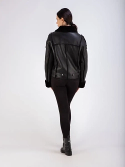 Дубленка женская натуральная зимняя