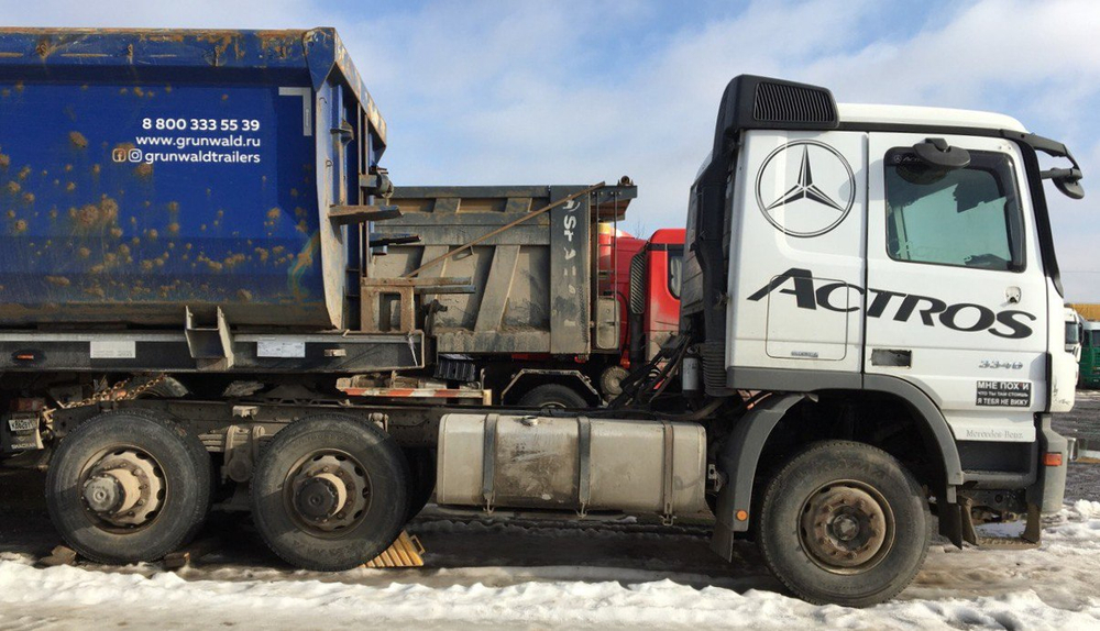 Mercedes-Benz Actros 6x4 Седельный тягач 3346 S (Дизельный, 11,9 л, 456 л.с., МТ)