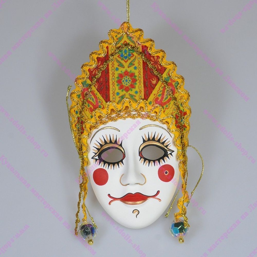 Интерьерная малая маска Праздничная