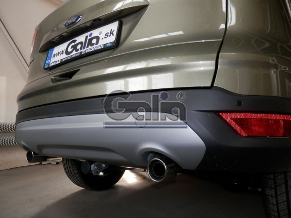 Фаркоп оцинкованный Galia F113C для Ford Kuga 2008-2013, 2013-(паспорт и сертификат в комплекте)(без электрики)
