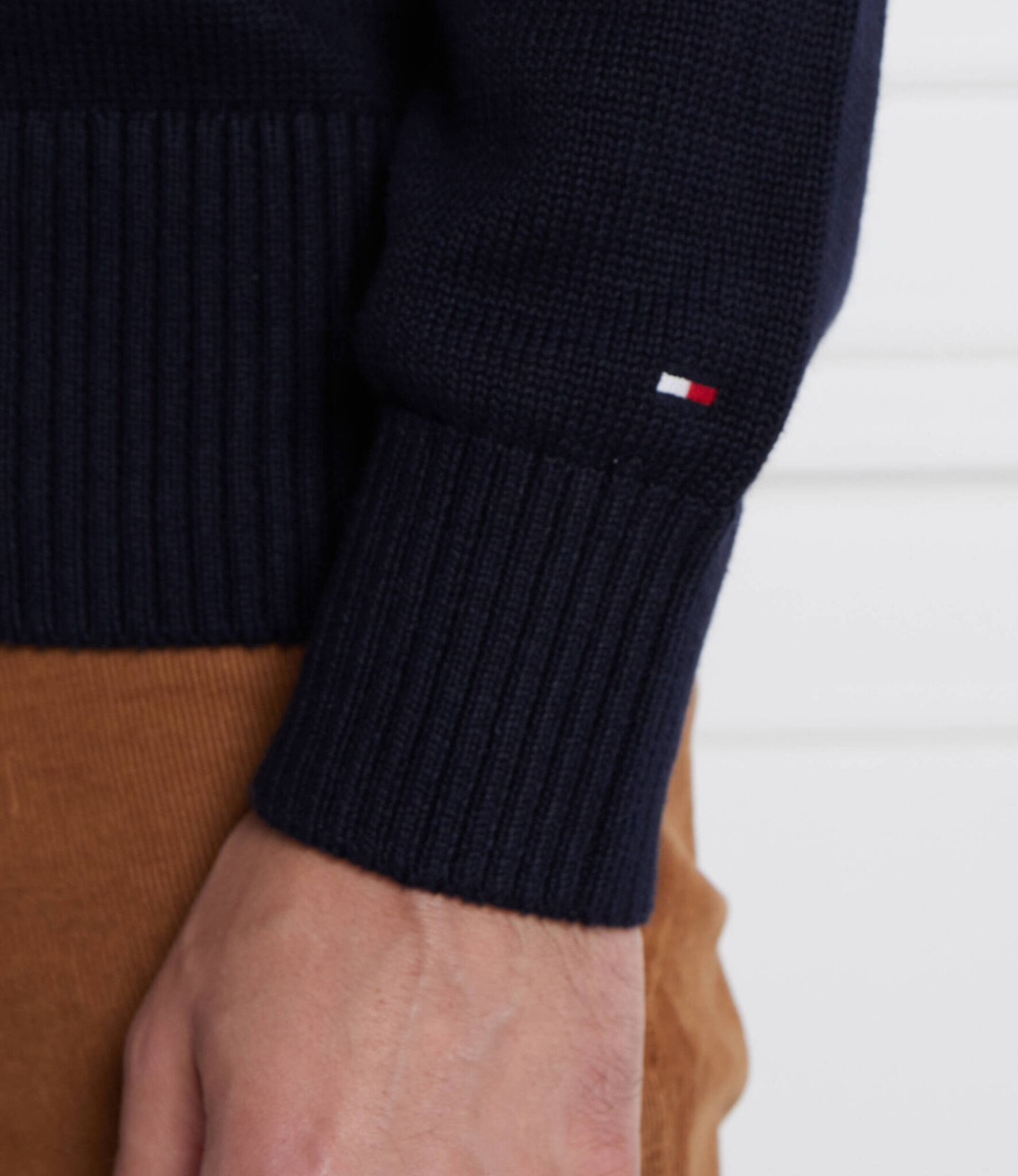 Свитер Tommy Hilfiger - темно-синий(MW0MW33134)