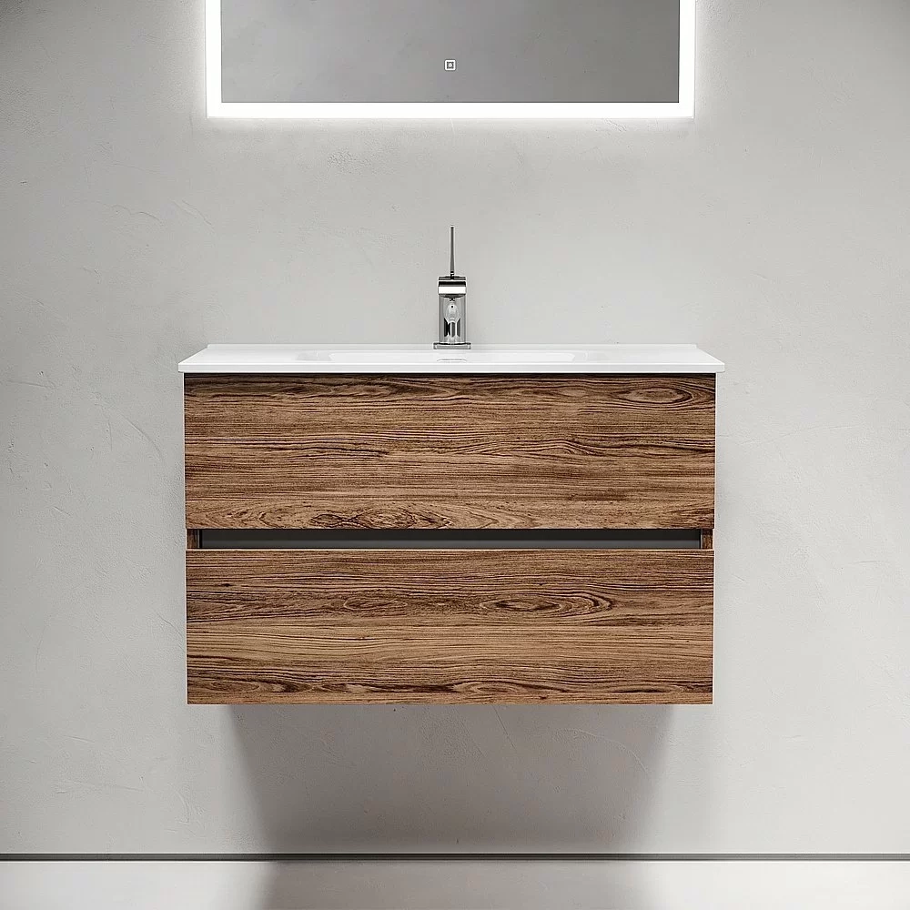 Тумба с раковиной Sancos Urban 80 UR80ECH дуб чарльстон