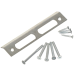 Замок врезной Зенит, Омега ЗВ7.01, 00-00000596, ручка в комплект, цилиндровый, серебро