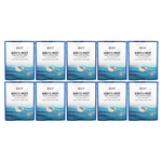 SNP, Bird's Nest, Aqua Ampoule Beauty Mask, 10 листовых масок, 25 мл (0,84 жидк. унц.)