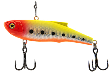 Раттлин EcoPro Vib Diana 90мм 32г #097 Крючок №4 Yellow Clown