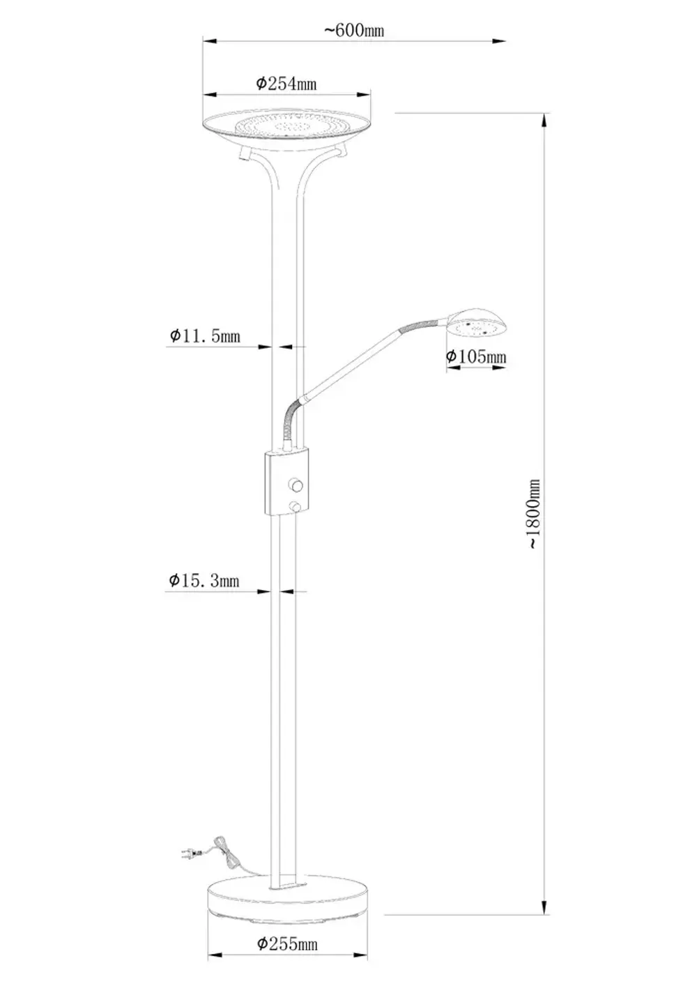 Торшер Arte Lamp