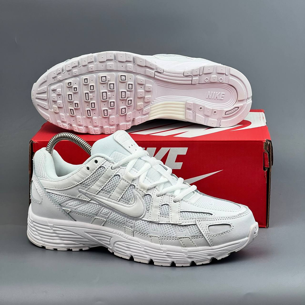 Кроссовки Nike P6000 White #493 (бел.)