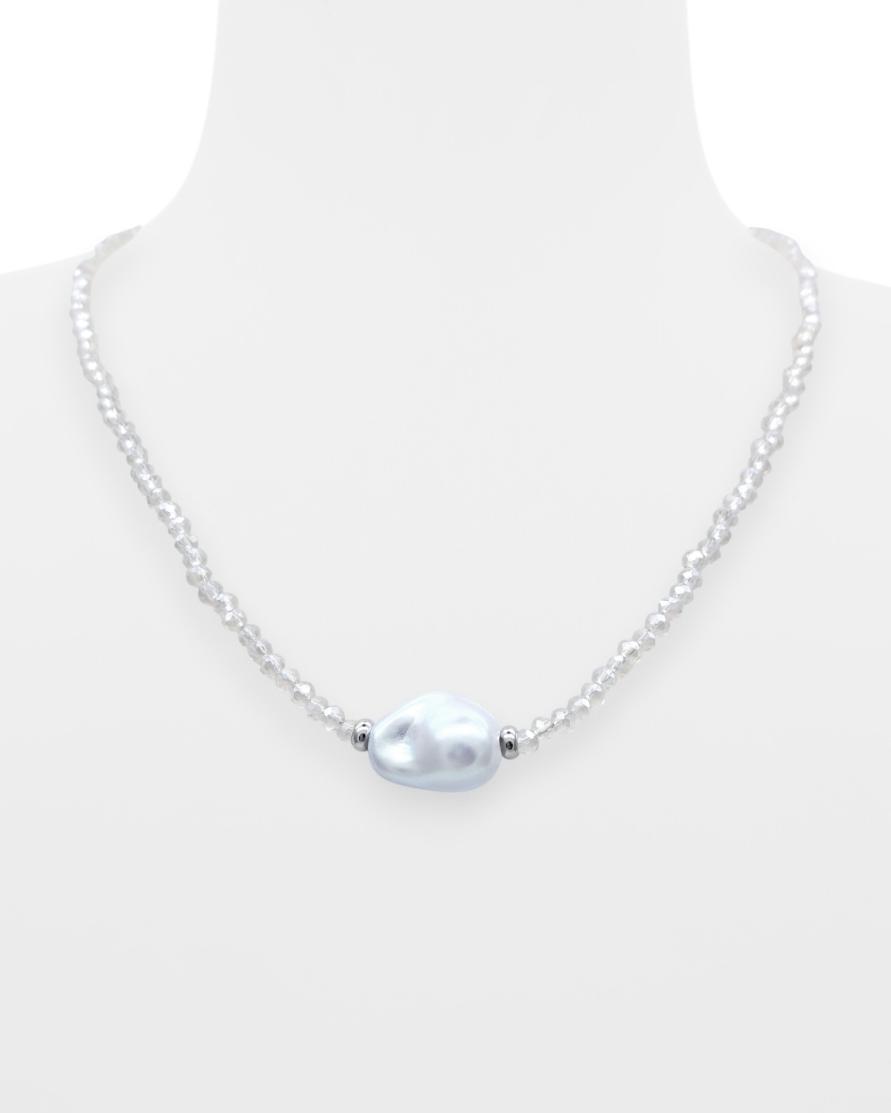 91002395 Колье Роман с камнем