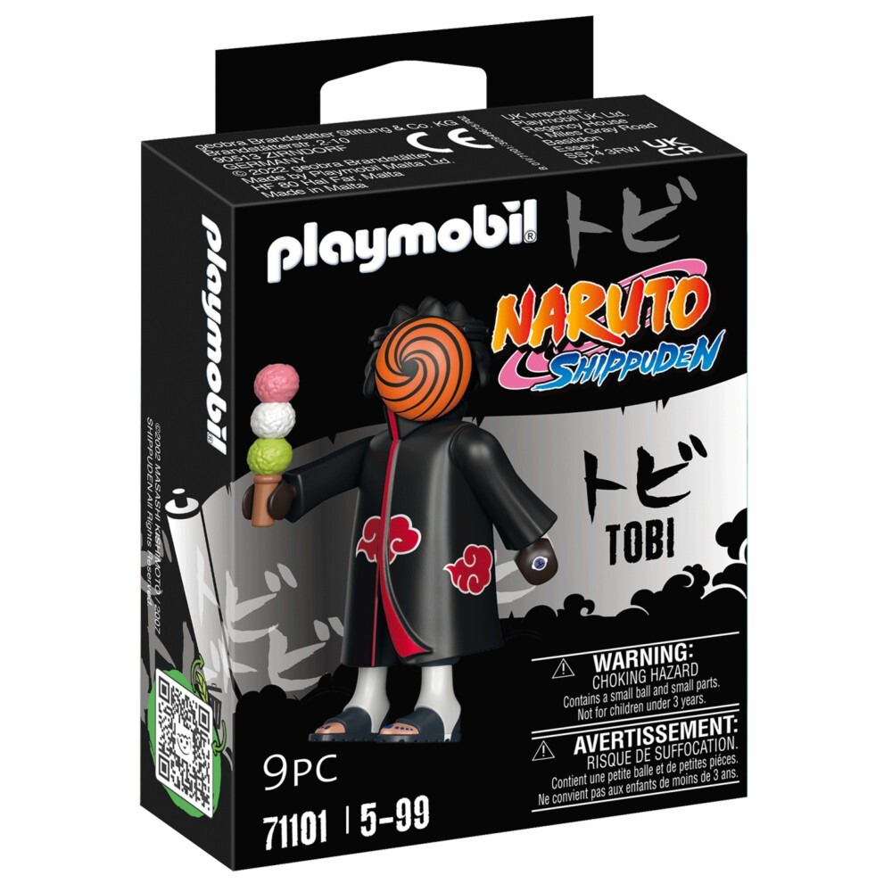 Playmobil - Фигурка Тоби Наруто Шиппуден с аксессуарами 71101 / артикул   71101  / GTIN 4008789711014