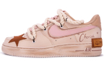 Nike Air Force 1 Skateboard Shoes Women"s Low top Light Brown Pink